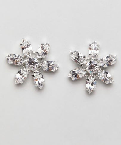 Snowflake Crystal Swarovski Earrings