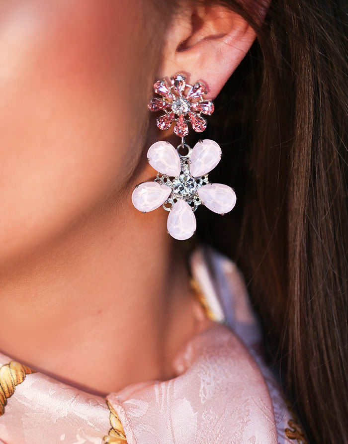 Daisy Crystal Swarovski Earrings