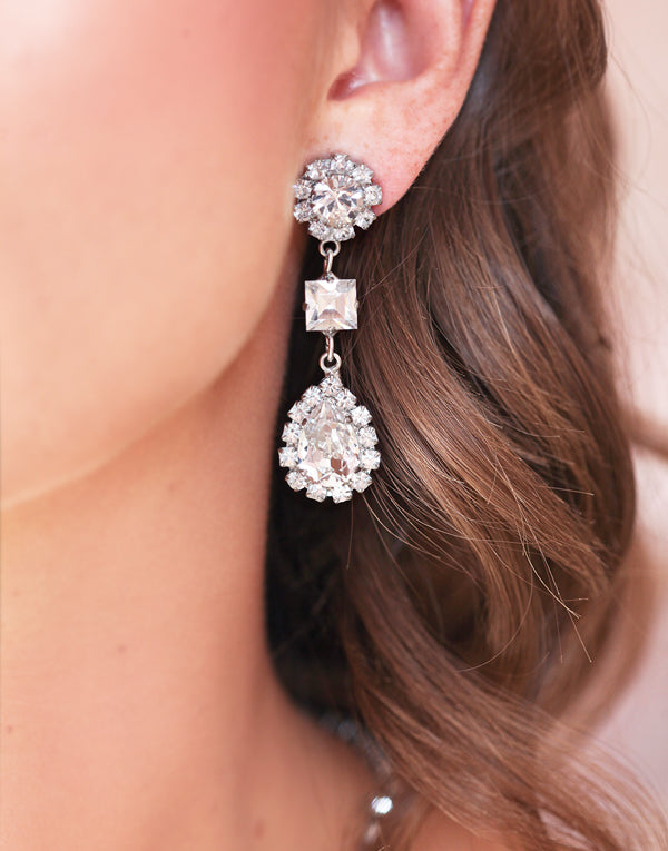 Audrey Swarovski Earrings